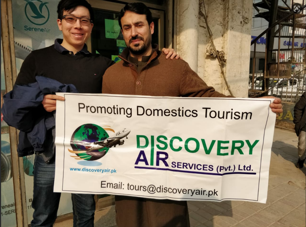 Australian Solo Tourist Visited Pakistan Hosted by Discovery Air